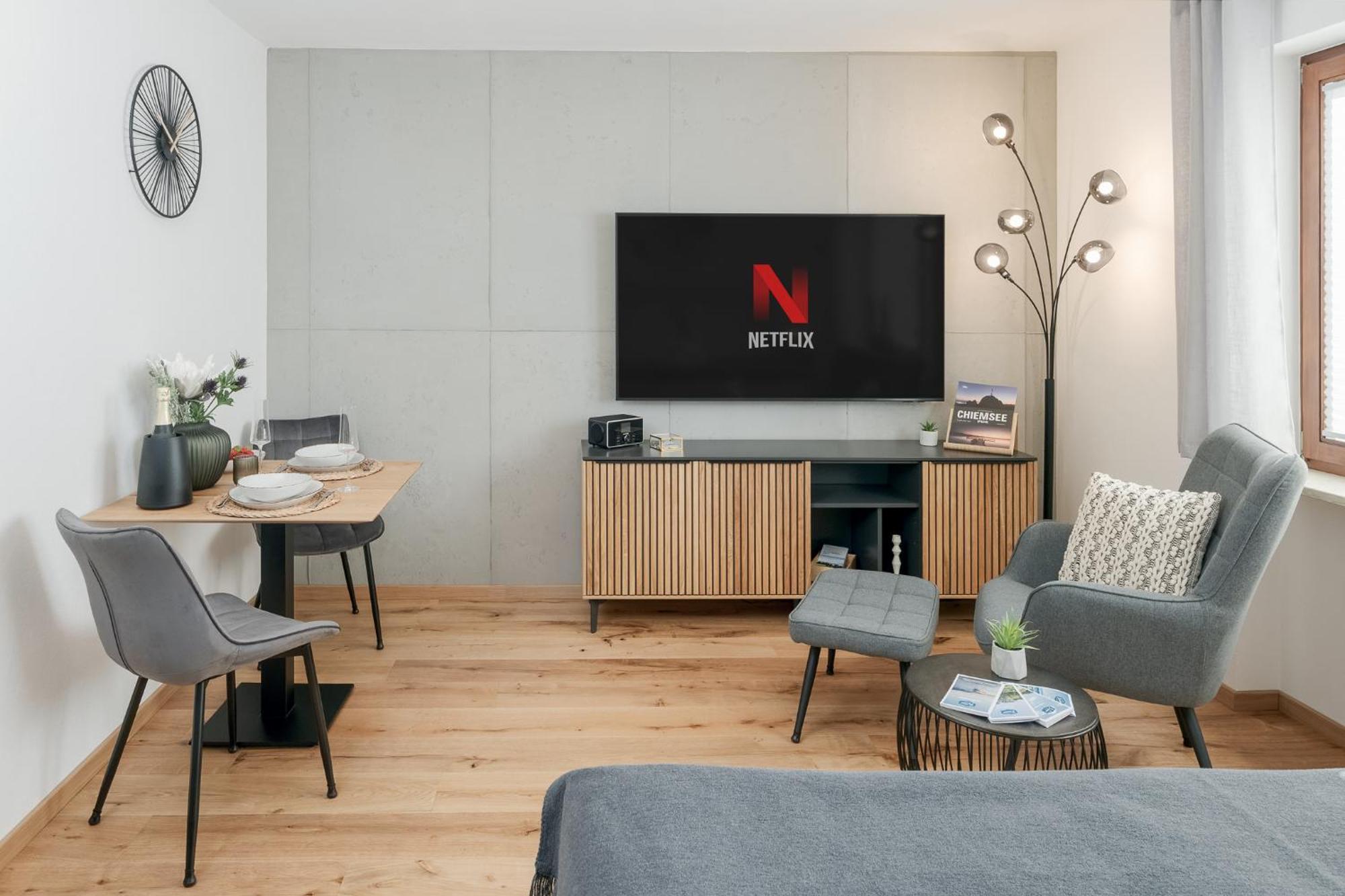 Fenjoy Design Studio Apartment Bernau am Chiemsee Esterno foto